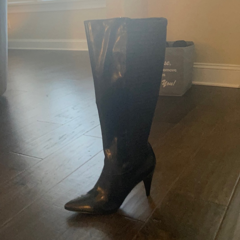 Black Calvin Klein boots